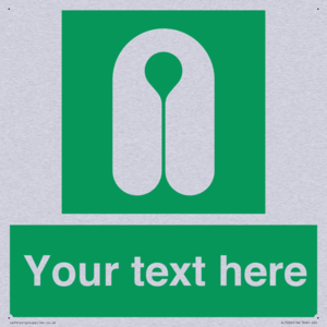 Custom sign safe condition Lifejacket